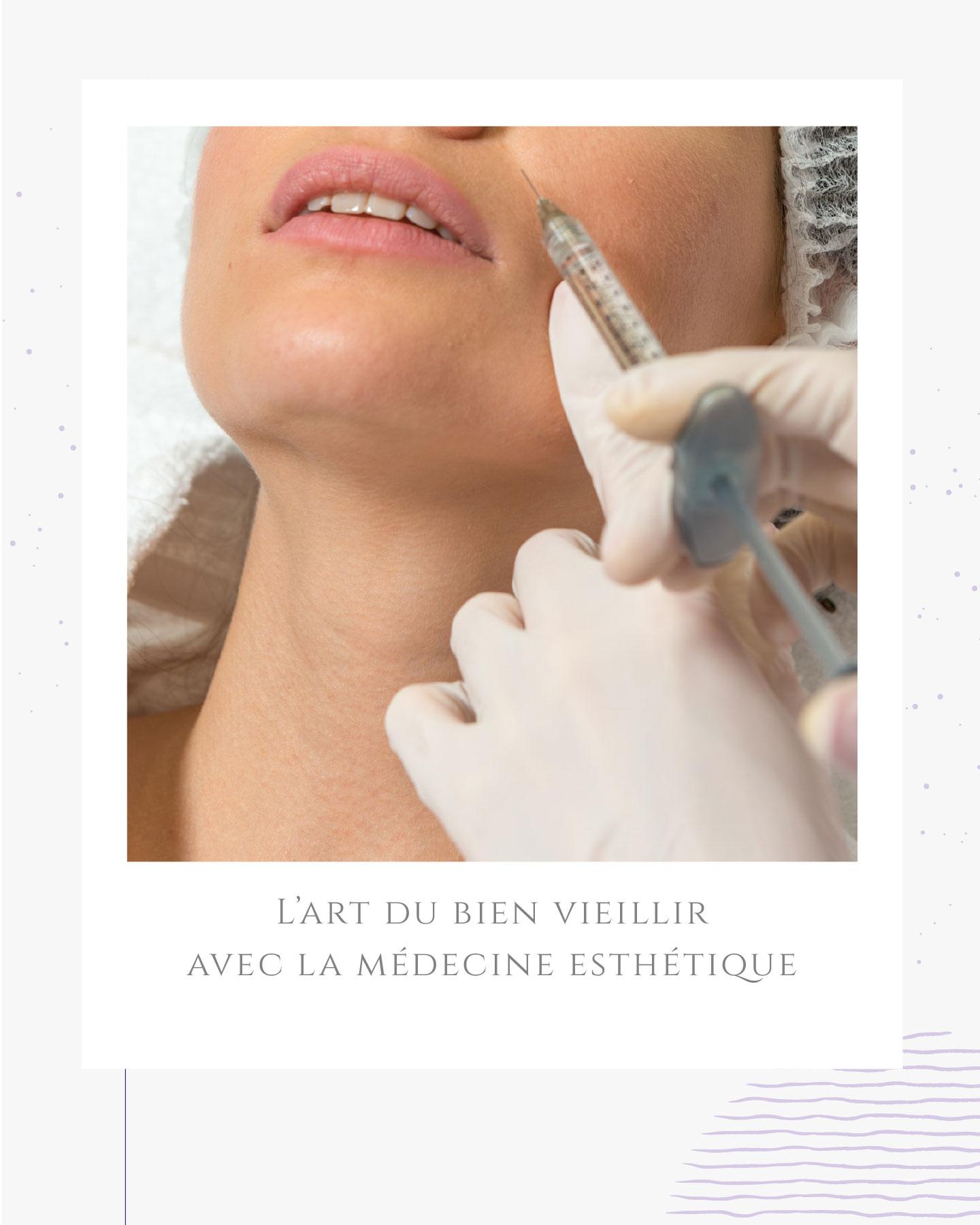 La médecine esthétique vous accompagne pour bien vieillir